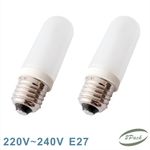 2 x Photo Studio Strobe Modeling Lamp Bulb 150W 230V For Godox Bowens Interfit