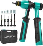 Rivet Nut Tool, Rivnut Tool, Professional Ratchet Nutsert Tool Kit, Nutsert Gun 