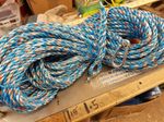 ANCHOR ROPE 150FT 10mm WITH SNAP HOOK & SHACKLE BOAT DOCK LINE MOORING  NEW  
