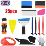 Car Vinyl Wrapping Tools Kit Squeegee Micro Tuck Tool Gasket Wrap Application UK