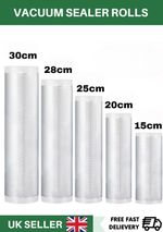 Food Vacuum Sealer Rolls Bags Vaccum Food Storage Saver Seal Bag Pack Embossed 