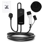 13A EV Charging Cable Type 2 UK Plug 3 Pin Electric Vehicle Car Charger Portable