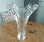 Vintage Lovely Genuine Art Glass Lead Crysrtal "Tree Vase" French