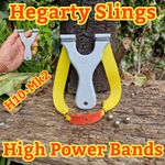 Catapult/Slingshot  H10-MK2 , GREY POLYPROPYLENE ,HEGARTY SLINGS, Gamekeeper