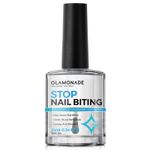 Glamonade Stop Nail Biting: No Bite Polish 10 ml (Pack of 1), Clear