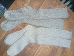 Walking socks vintage Wool Large
