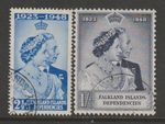 FALKLAND ISLANDS DEPENDENCIES RSW FU,  SG  G19/G20  Cat. £9.00