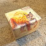 Magic: The Gathering Bloomburrow 100-Card Magnetic Flip Top Deck Box Cat