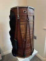 Dhol Drum with built in speaker, storage case and sticks