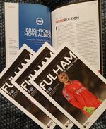 FULHAM v BRIGHTON PRIMIER LEAGUE PROGRAMME 24/01/26 BUY IT NOW!