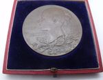 1897 Queen Victoria Diamond Jubilee Bronze Medal In Original Box Very Fine