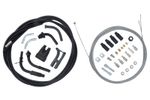 AS3 VENHILL UNIVERSAL TWIN THROTTLE CABLE KIT 1.35 METRES BLACK