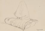 E. LEE (19th century), Symonds, leg study, around 1860, pencil Romantic figurative