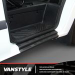 FITS FORD TRANSIT MK7 07>13 DOOR ENTRY GUARD SILL PROTECTOR KICK PLATE COVERS