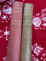 RUDYARD KIPLING SIGNED - THE FIRST AND SECOND JUNGLE BOOK - 1900 , RARE