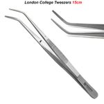 London College Tweezers Medical Cotton Holding Forceps Dental Surgical Tools CE