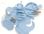 Nestify Baby 16 Piece Silicone Baby Feeding Set – Baby Led Weaning, UK SELLER