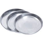 UK PIZZA PANS -14" DIAMETER ALUMINIUM  1.5 INCH DEEP- PACK OF TEN - QUALITY
