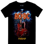 AC/DC - Angus Guitar PWR-UP European Tour 2025 Official Licensed T-Shirt New