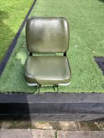 Boat Seat With Adjustable Fitting To Thwart bench. Excellent.