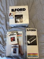 Ilford Job Lot Motor Base Processing Drum, 10x8 Inch Drum, Manual & 2xFilter Set