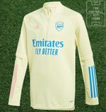 Arsenal 1/4 Zip Training Top - Official Adidas AFC Football Top - All Sizes