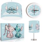 BABY LILO & STITCH   Lampshade , Stick Lamp , Art , Clock or Bundle Reusable