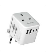 Universal Adapter, TESSAN Worldwide Travel Plug with 2 USB A and 3 USB C Ports