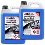 Holts All Seasons Windscreen Screen Wash Concentrated Screenwash 5L - 10L