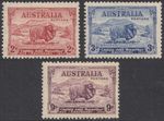 Australia  1934 Macarthur set  SG 150 - 152   mounted mint