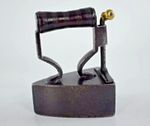 ANTIQUE VICTORIAN SMALL BOX IRON 7.5cm Long