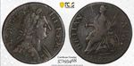 1787 1/2P Machin's Mills Colonial Half Penny Vlack 17-87A PCGS VF-35