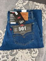 Levi's 501 Original Men's Jean dark Blue Straight Leg Button Fly NWT
