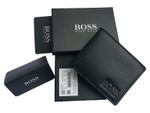 New Men's Hugo Boss  Genuine Leather Wallet for Credit Card, Notes & Coins