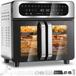 2500W Oven Grill Portable Tabletop Cooker 23L Compact 15 PRESET MODES Oil-Free