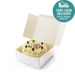 WHITE CARDBOARD CAKE BOXES – FOLD FLAT - VARIOUS SIZES | 5”, 6”, 7”, 8”, 9”, 10”