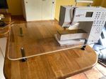 Bernina Clear Acrylic Sewing Extension Table Embroidery for Virtuosa 150 , etc.