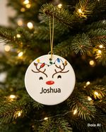 Personalised Family Christmas Ornament | Custom Name Bauble | Keepsake Gift
