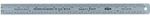 MODELMAKERS SCALE RULE OO GAUGE / 4mm = 1 FOOT STAINLESS STEEL EXPO 74104