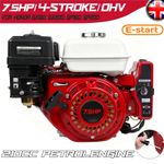7.5HP 210cc Petrol Engine OHV 4 Stroke Horizontal 20mm Shaft for Honda GX160/200