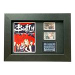 BUFFY THE VAMPIRE SLAYER  Film Cell Memorabilia Framed Display Includes COA