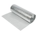 Yuzet Silver Multi-purpose Double Aluminium Bubble Insulation Foil. Loft, Wall,