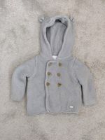 Baby Boys 3-6 Months Rock a Bye Baby Boutique Grey Beige Knit Jacket Cardigan