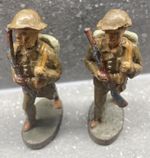 Elastolin Army Figures x 2