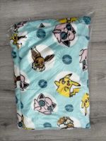 Pokémon Children’s Blue Soft Fleece Throw / Blanket Approx 53”x71” Brand New
