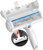 ACE2ACE Pet Hair Remover, Reusable Lint Roller for Cat and Dog Hair, White | Sel