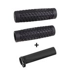 Suzuki VZ800 Marauder : ODI VANS X CULT GRIPS + Throttle Sleeve: Black : M277
