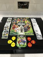 Panini PDC World Champ Darts Fully Completed Sticker Book + Update 56 Stickers