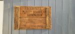 Vintage Facchinos Purity Biscuits Birmingham wooden  sign Wall Art Display Prop 