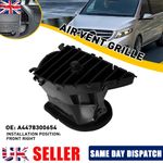 1X Right Centre Air Vent Grille For Mercedes For Vito W447 2015-2021 A4478300654